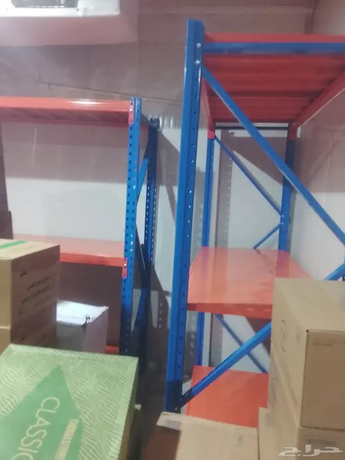 رفوف تخزين مستودعات 2