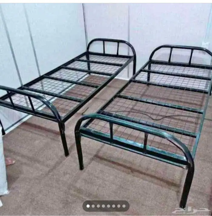 سرير دورين سرير نفر واحد جديد حديد 3