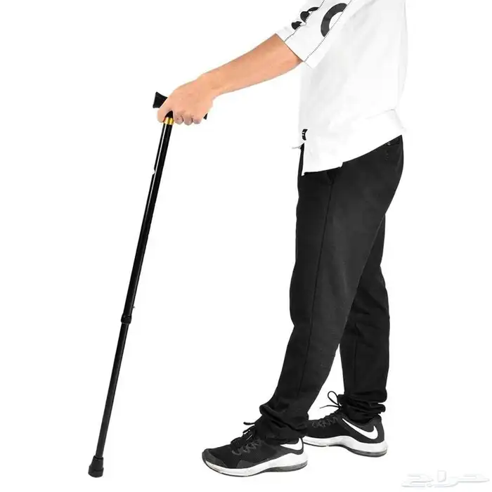 عصا حديثة متعددة الاستخدام بكشاف LED للبر و الرحلات 2