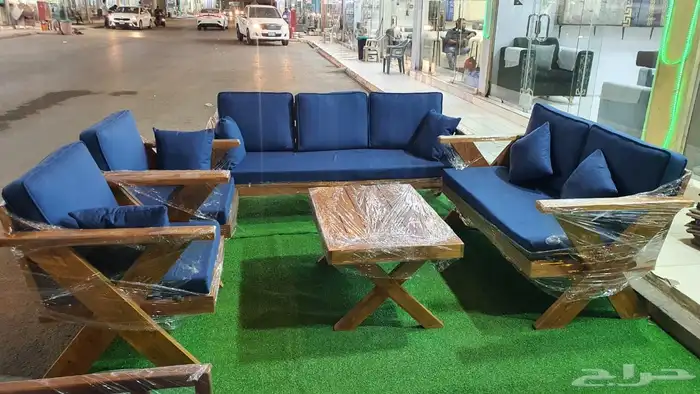 جلسات تراثيه خشبيه وحديد وأطقم الشتاء 21