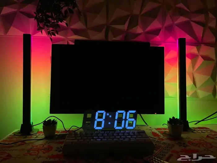 اضاءة ليد RGB للمكتب او السيت اب او الشاشه 0
