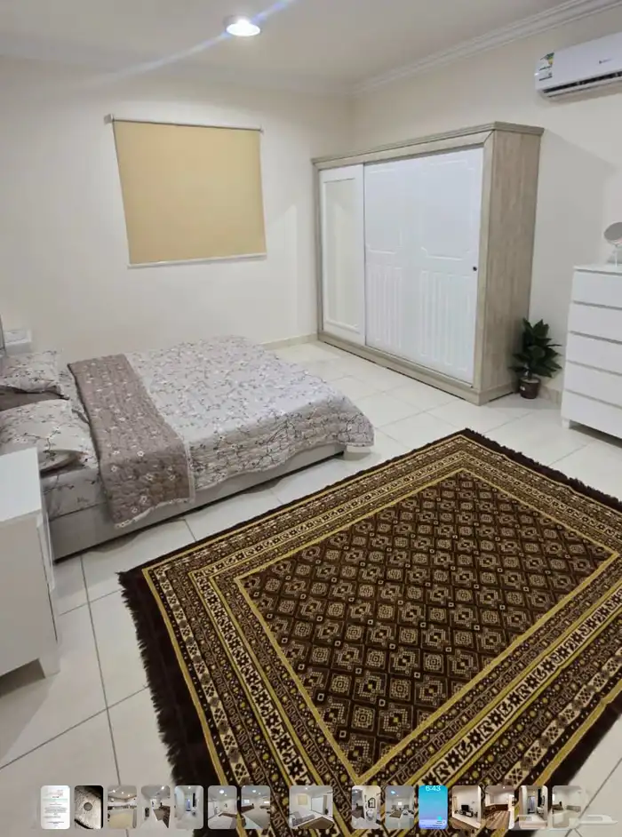 شقة مؤثثة بالكامل للاجار بالقصيم الرس عوائل فقط 2