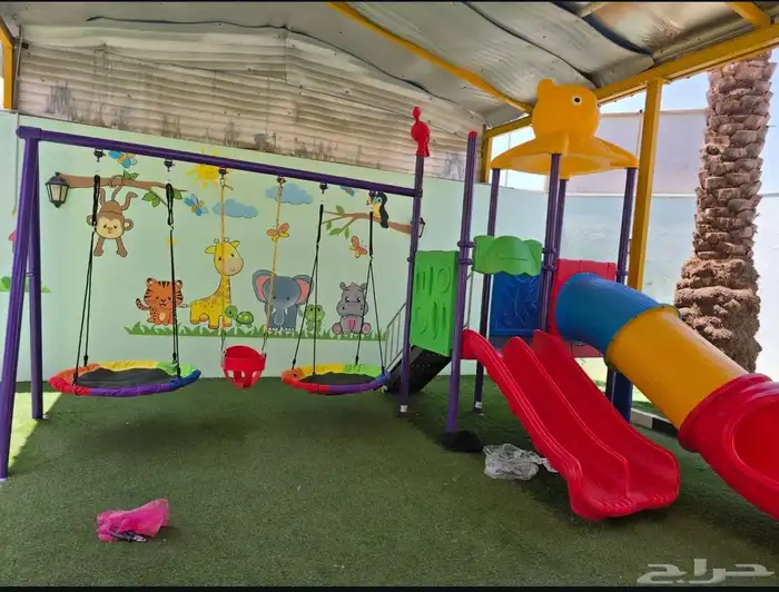 مرجيحه العاب اطفال بلجرشي 1