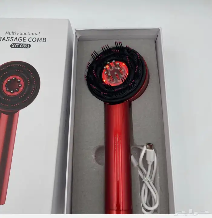 فرشاة تدليك فروة الراس وتوزيع الزيوت لتوصل بويصلات الشعر 1