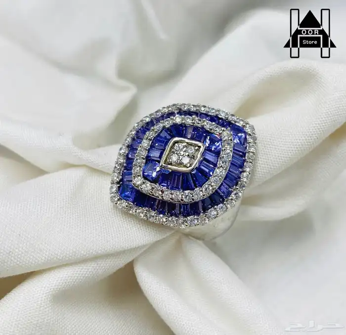 خواتم فضه نسائية راقية عيار 925 باحجار وفصوص الماس  صناعي 3