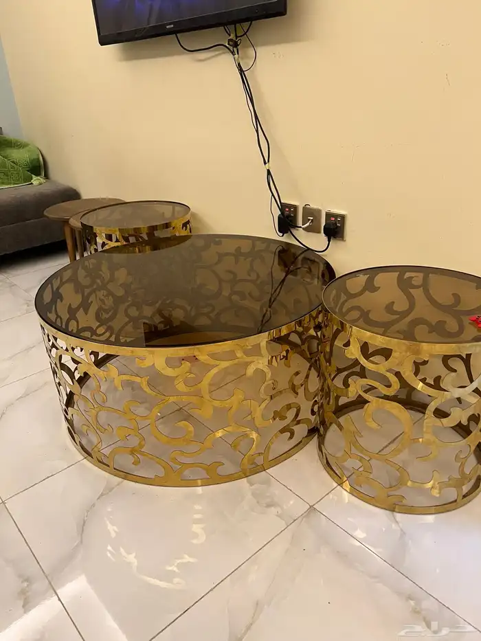 طاولات حديد استقبال 1