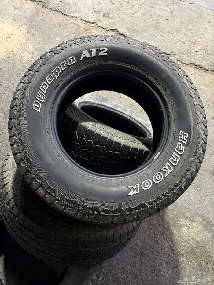 طقم كفرات هنكوك  كوري مقاس 265.70.17 9