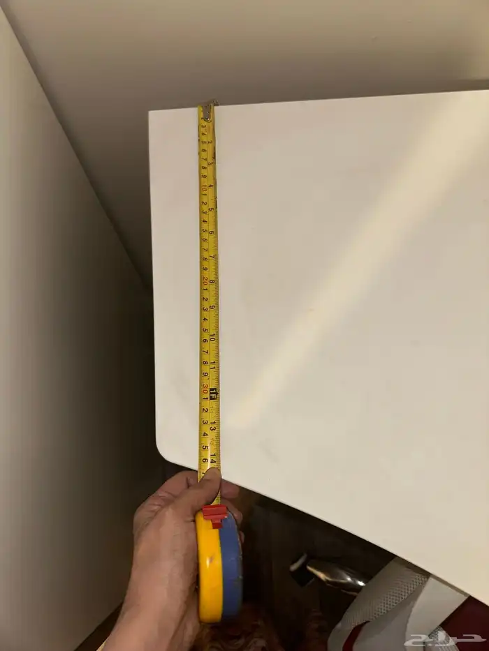 طاولة مكتبة زاوية بيضاء من ساكو 4