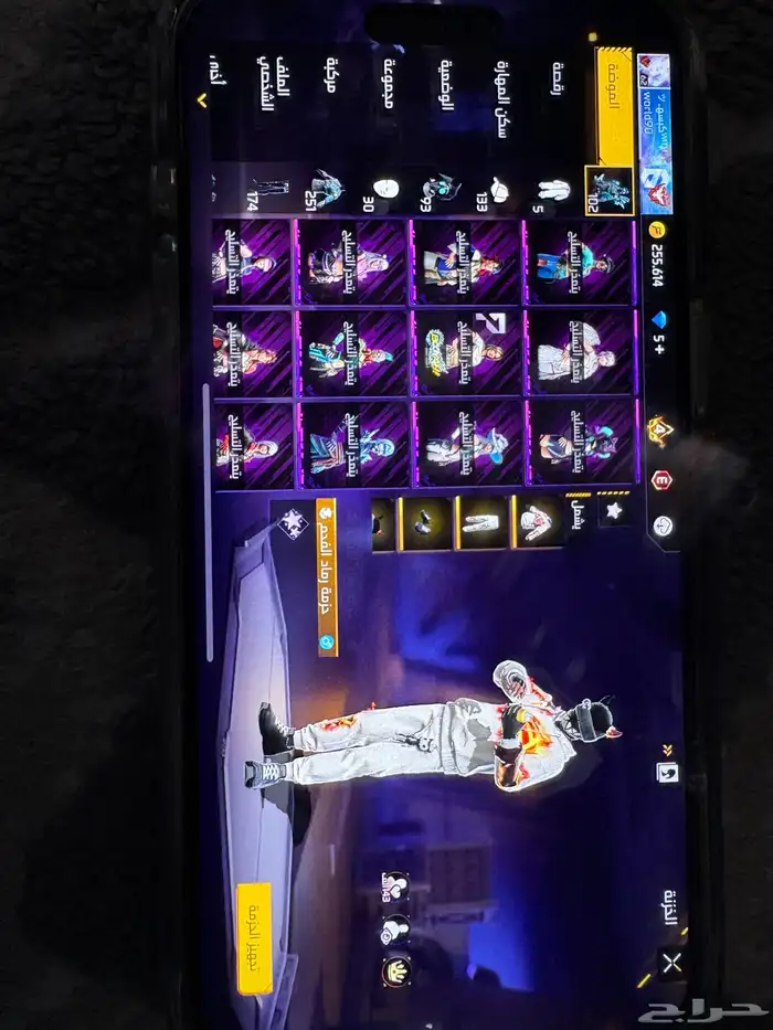 حساب فري فاير للبيع 13