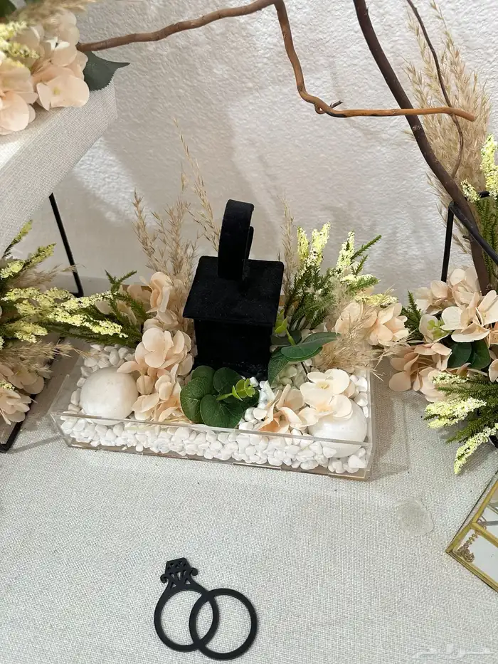 طاولة ملكة زواج شبكة ذهب 5