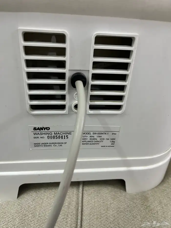 غسالة أطفال سانيو فيتنامي شبة جديده 2