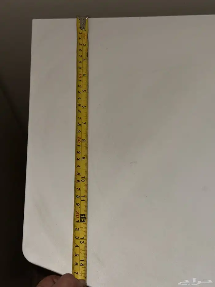 طاولة مكتبة زاوية بيضاء من ساكو 5