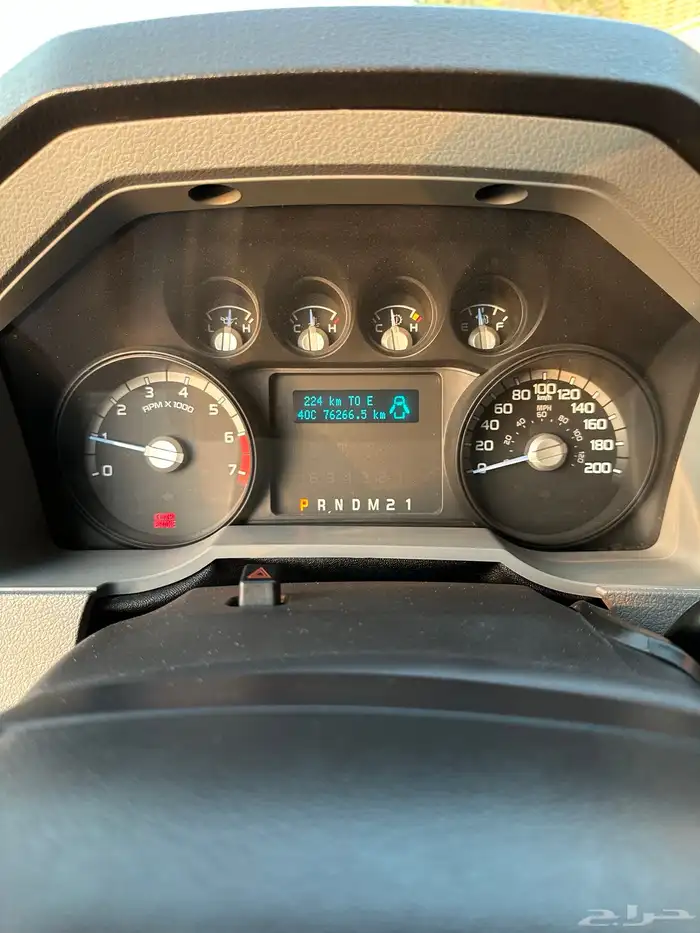 فورد F350 SuperDuty دبل مجهز عداد 76 37