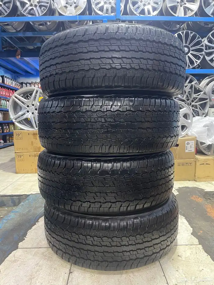 طقم كفرات دلوب 285 65 17 استخدام خفيف 5