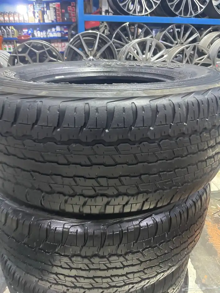 طقم كفرات دلوب 285 65 17 استخدام خفيف 6