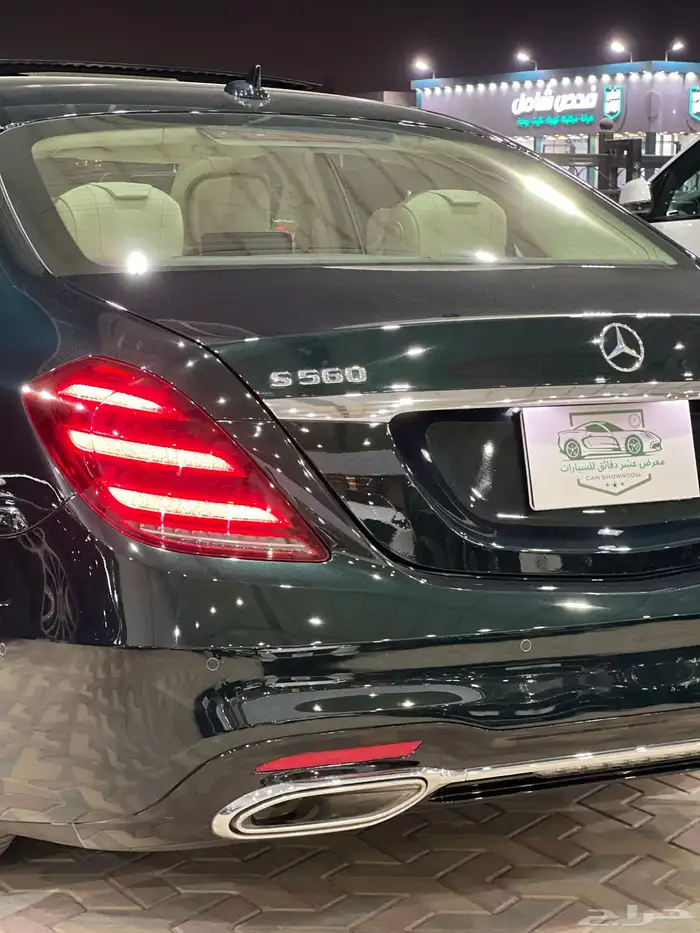 مرسيدس 2020 S450 جفالي أول مالك بممشى 40 بسعر 255 لون خاص 6