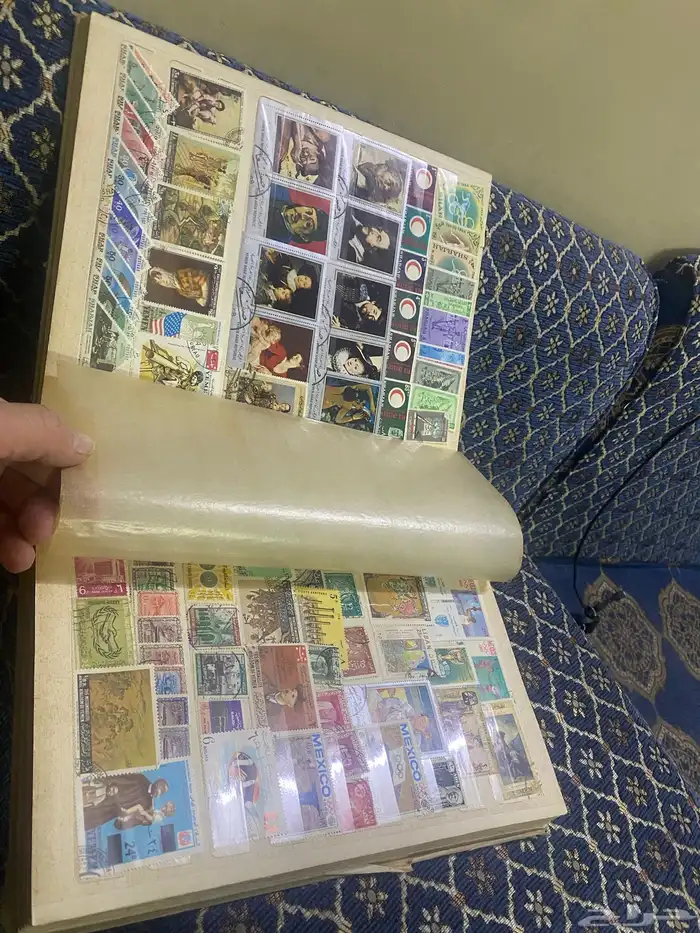 البوم طوابع قديمه جدا جدا 4