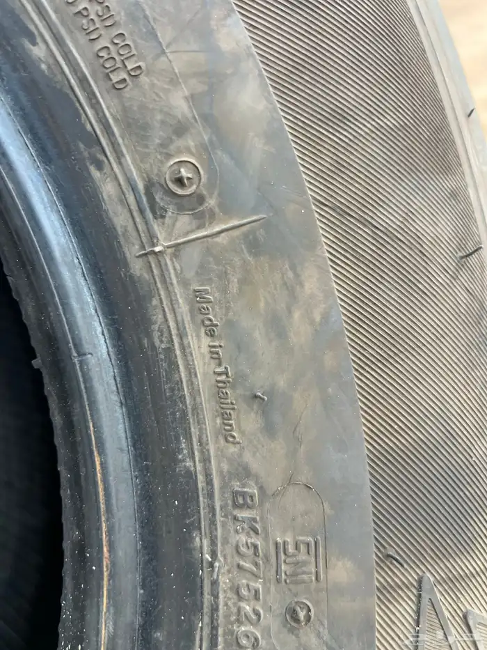 كفرات برجستون تايلندي 255-70-15 3