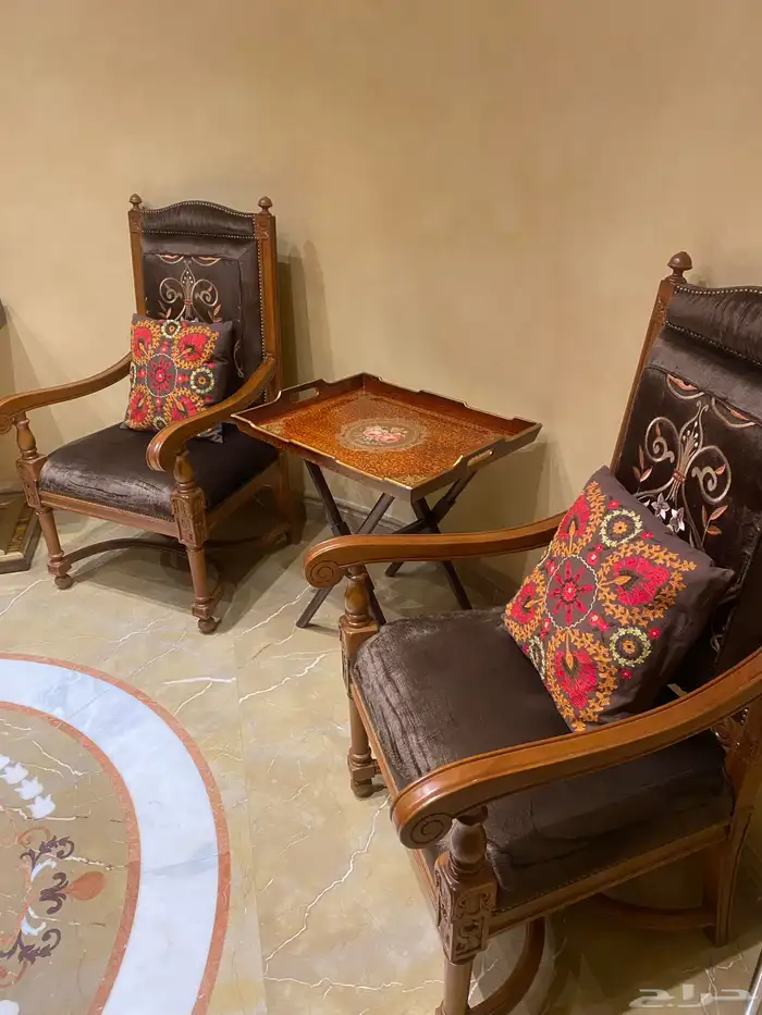 كرسيين مجلس رجال او نساء فخم ( Luxury) 0