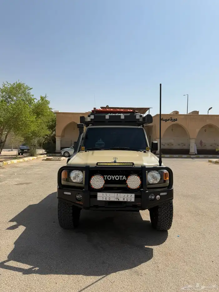 تويوتا LC76 نص او ربع غمارتين 1