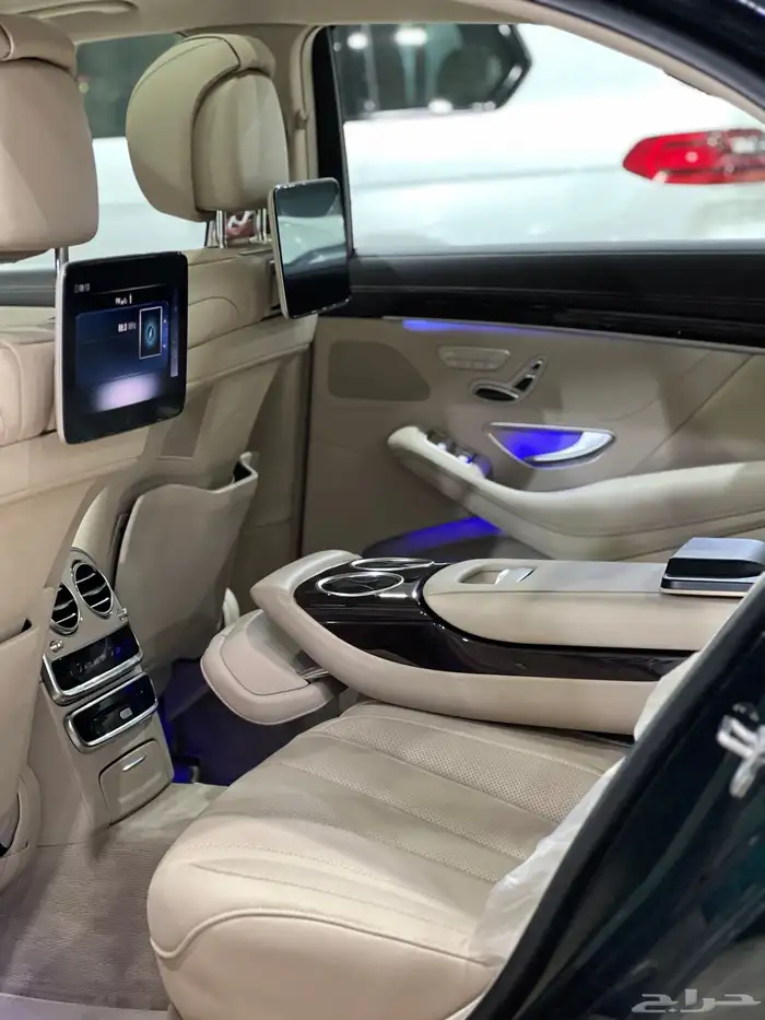 مرسيدس 2020 S450 جفالي أول مالك بممشى 40 بسعر 255 لون خاص 26