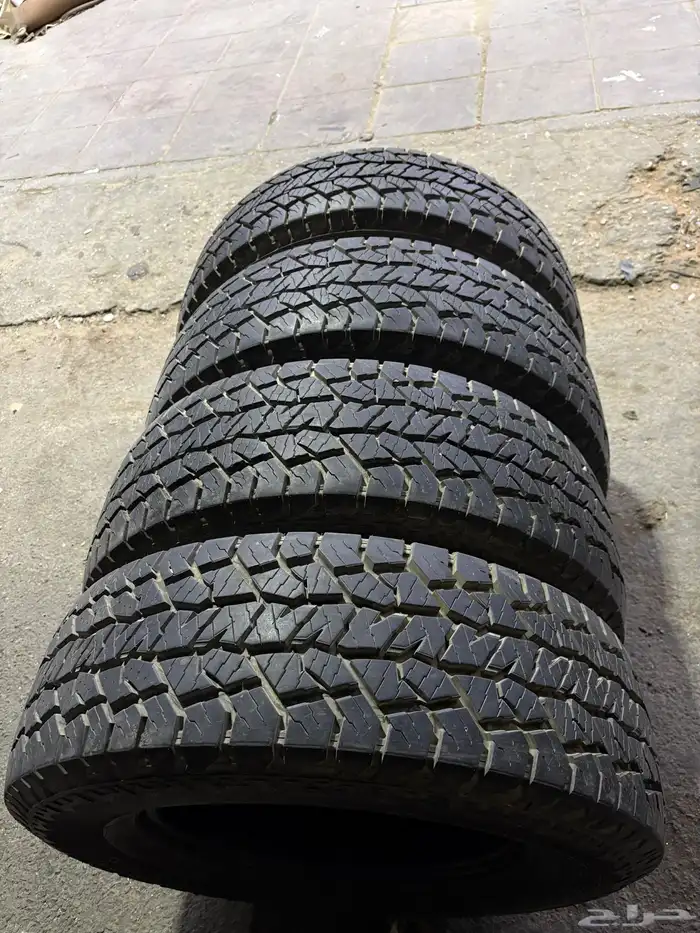 طقم كفرات هنكوك  كوري مقاس 265.70.17 6