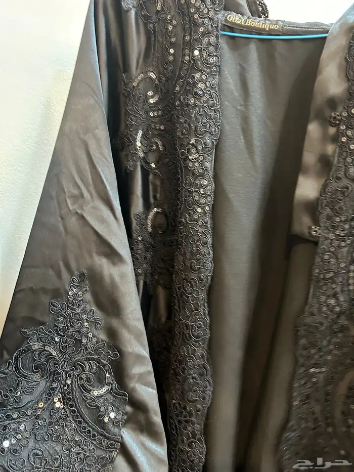 عباية عروس فخمة بالقبعة 4