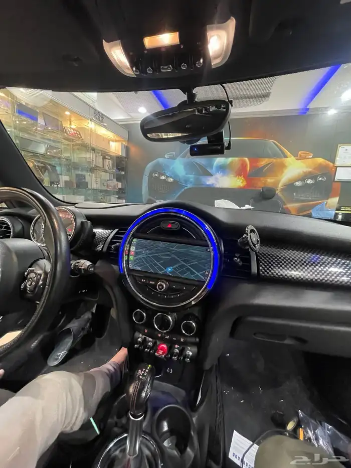 ميني كوبر تحويل شاشة الوكاله الي كاربلاي 1