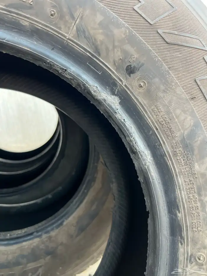 كفرات برجستون تايلندي 255-70-15 7