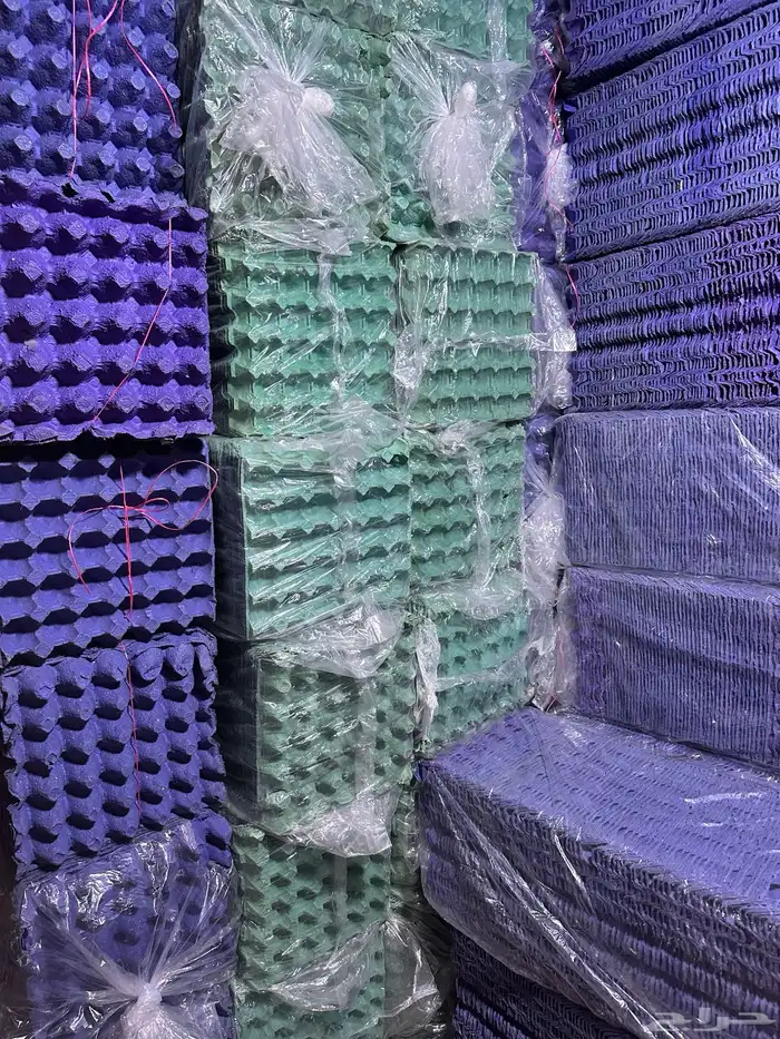 للبيع أطباق بيض فارغه . نظيفه شبه جديده 0