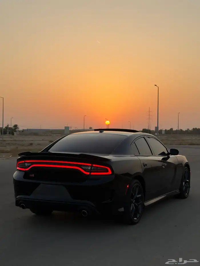 دودج تشارجر GT اسود الموديل 2023 م 20