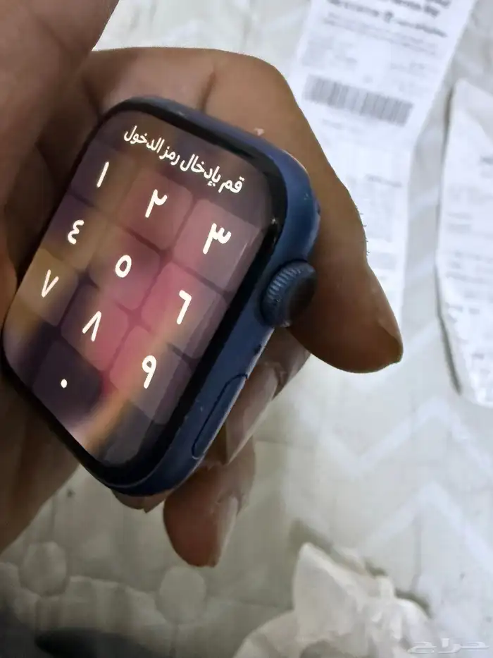 ساعة ابل 7 مقاس 45 ضمان جرير خاليه من الخدوش 5