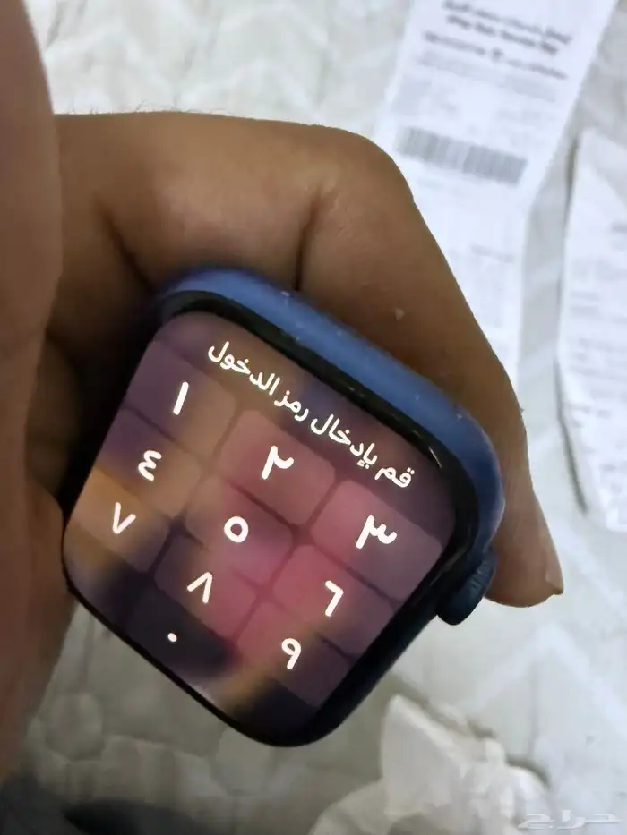 ساعة ابل 7 مقاس 45 ضمان جرير خاليه من الخدوش 4