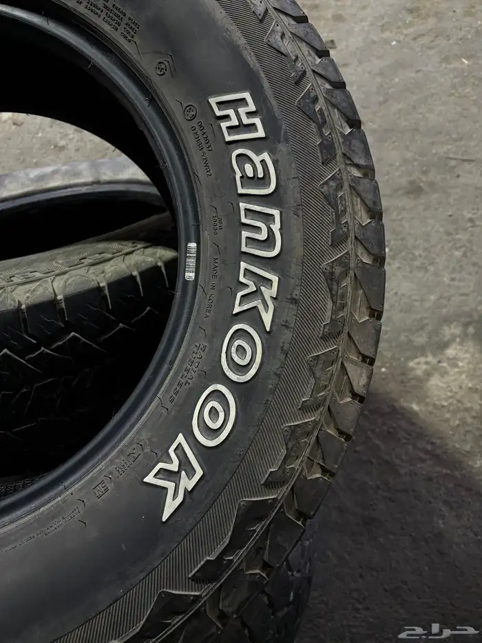 طقم كفرات هنكوك  كوري مقاس 265.70.17 0