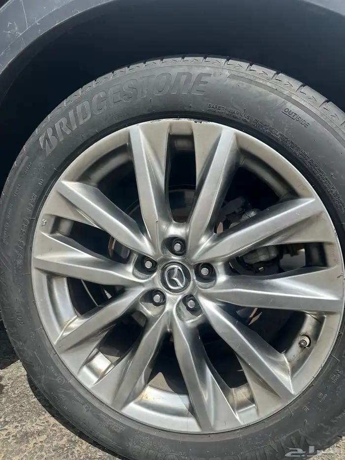 4 كفرات برجستون مازدا cx9 مقاس 255 50 20 0