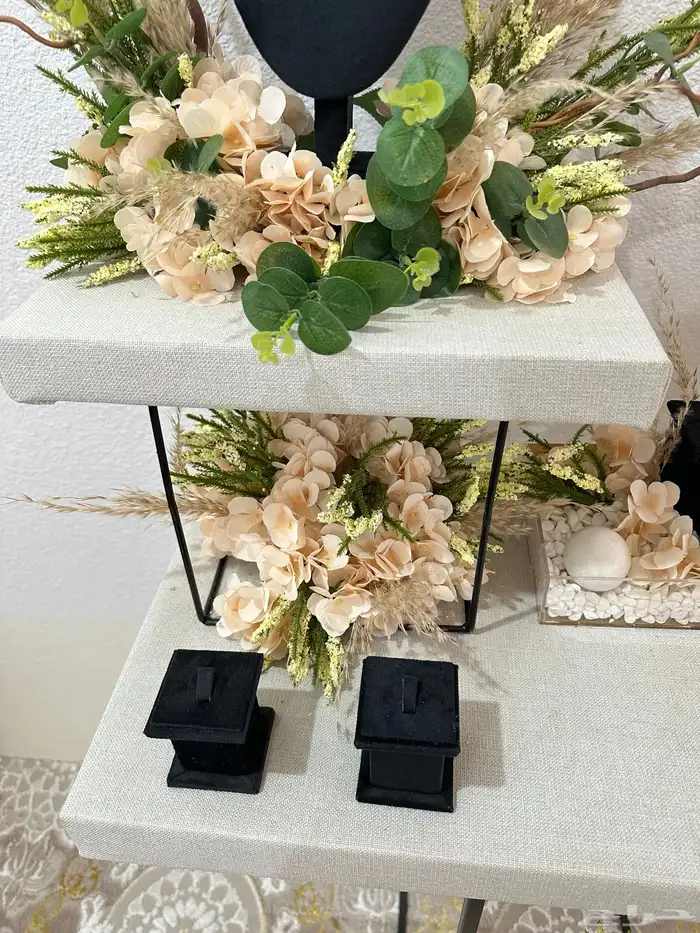 طاولة ملكة زواج شبكة ذهب 4