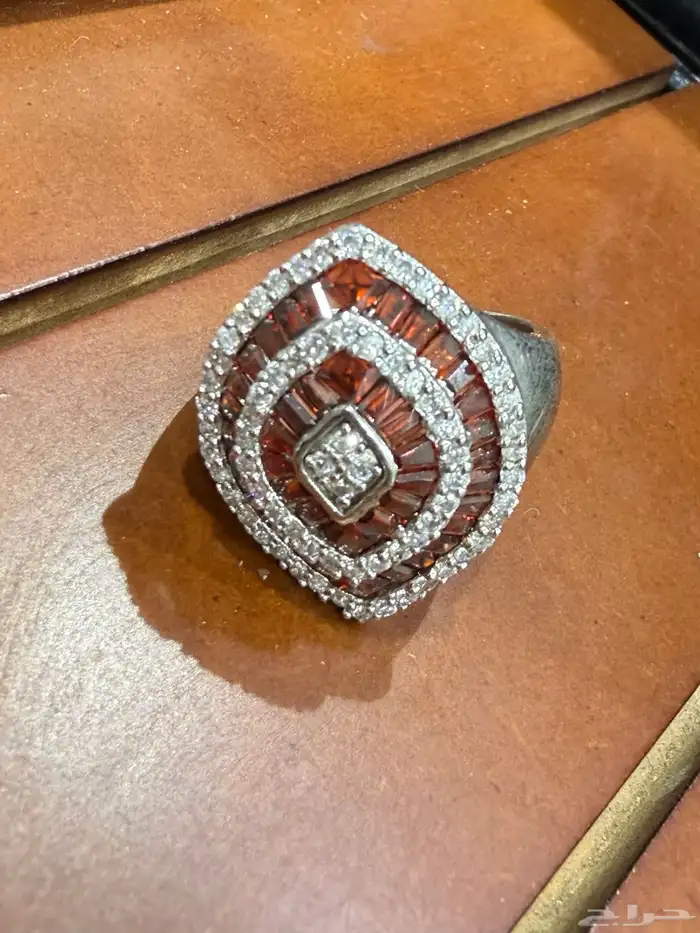 خواتم فضه نسائية راقية عيار 925 باحجار وفصوص الماس  صناعي 5