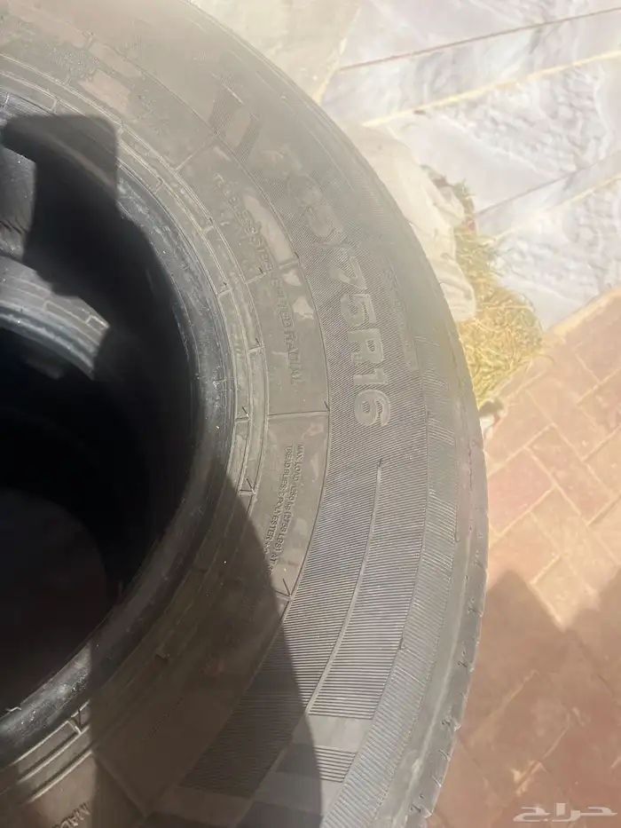 كفرات مقاس 265 75 16 صيني شبه جديد 10