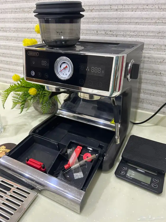 ماكينة قهوة HiBREW H7A مستعملة نظيفة 11