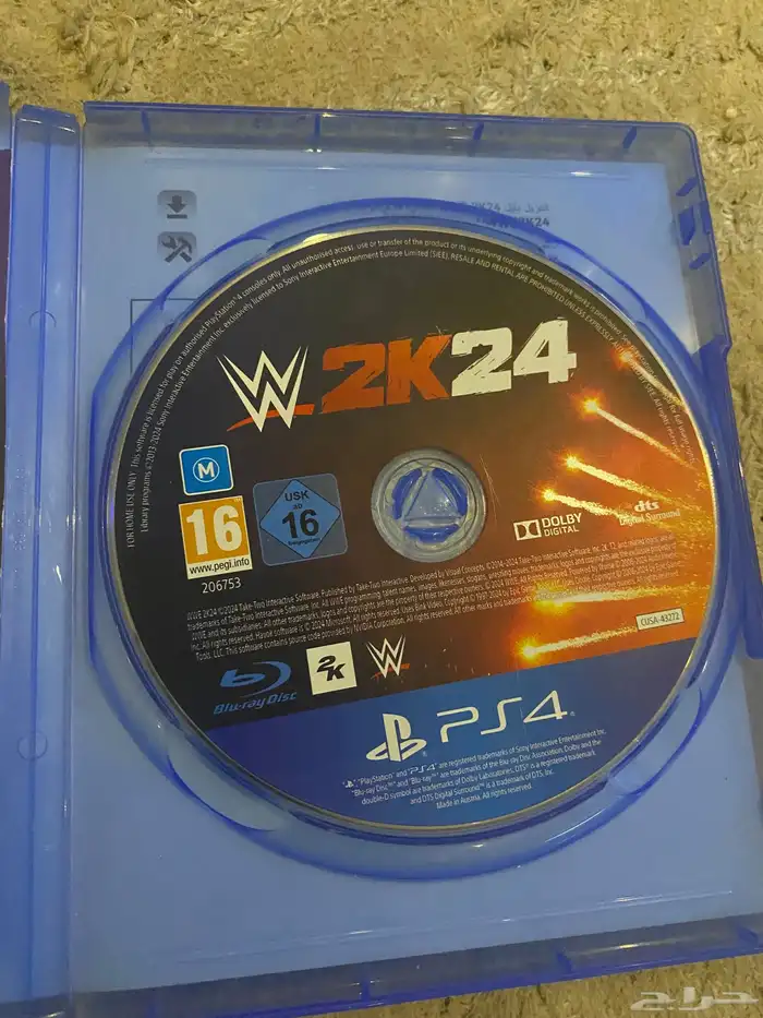 شريط wwe 2K24 نظيف ويدعم اللغه العربيه 2