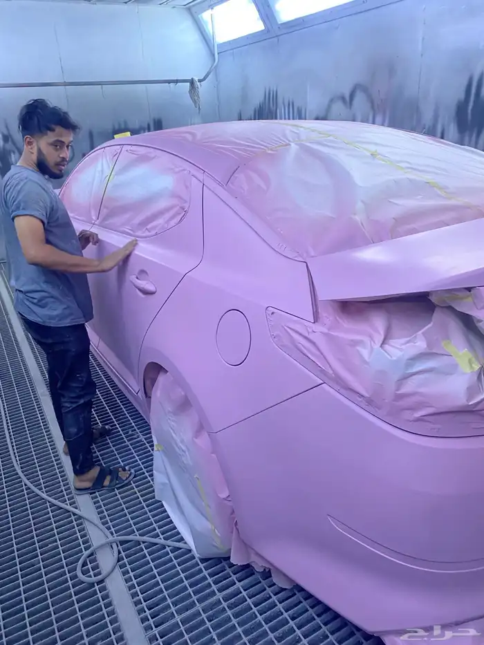 عرض خاص على رش السيارات بالفرن   مواد ألمانية أصلية 6