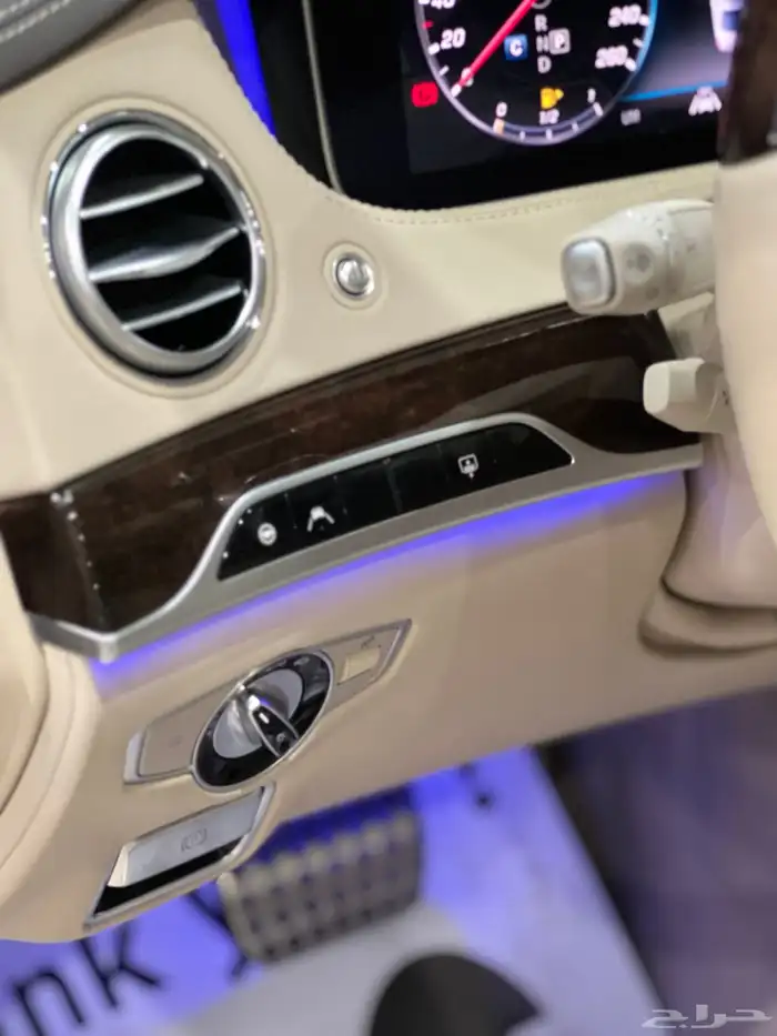 مرسيدس 2020 S450 جفالي أول مالك بممشى 40 بسعر 255 لون خاص 17