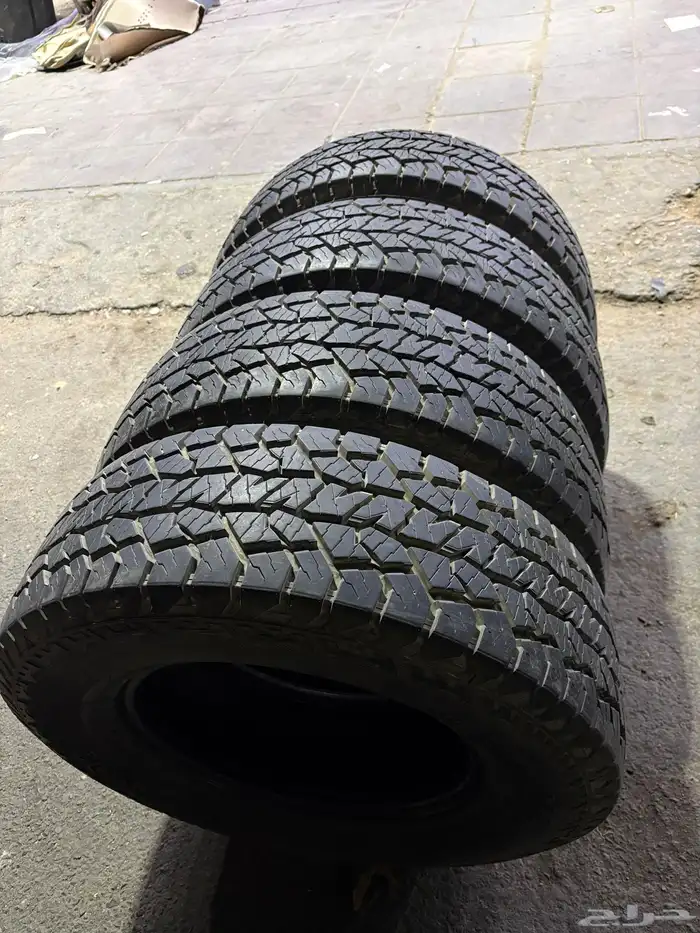 طقم كفرات هنكوك  كوري مقاس 265.70.17 5