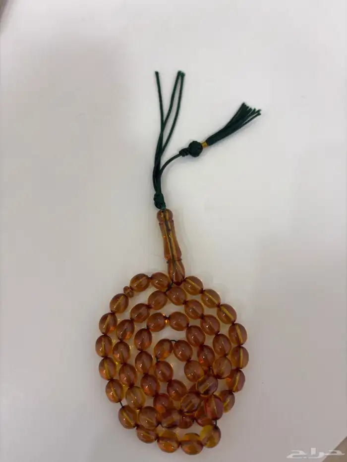 مسباح زعفران برائحة 51 خرزة 0