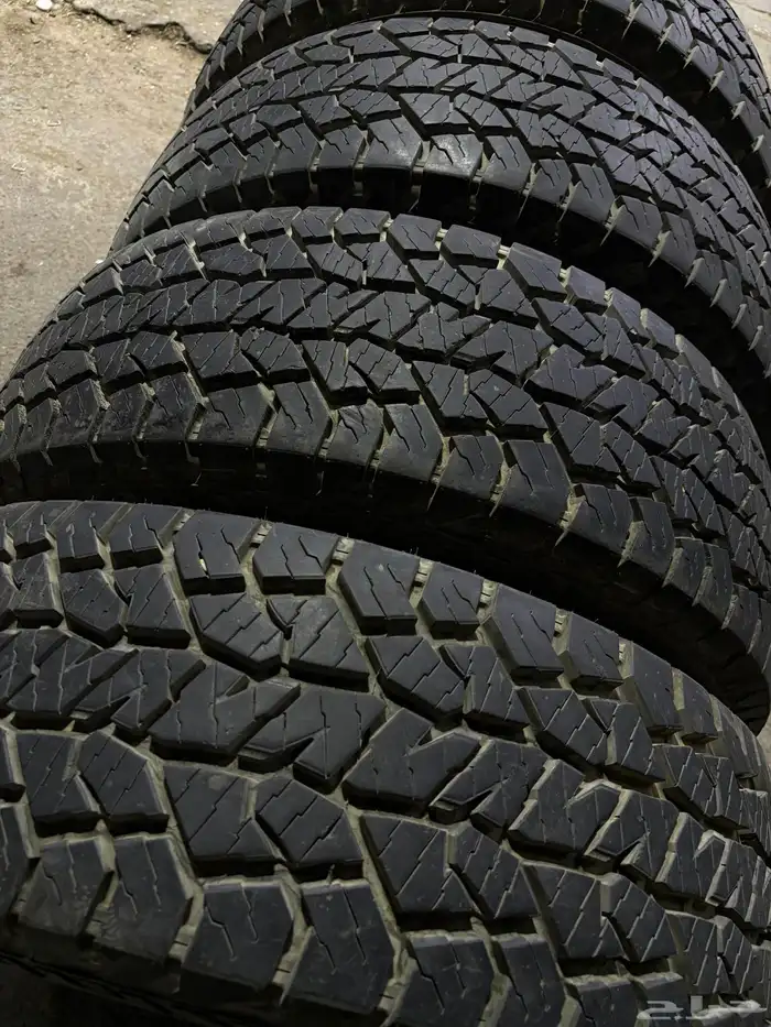 طقم كفرات هنكوك  كوري مقاس 265.70.17 8