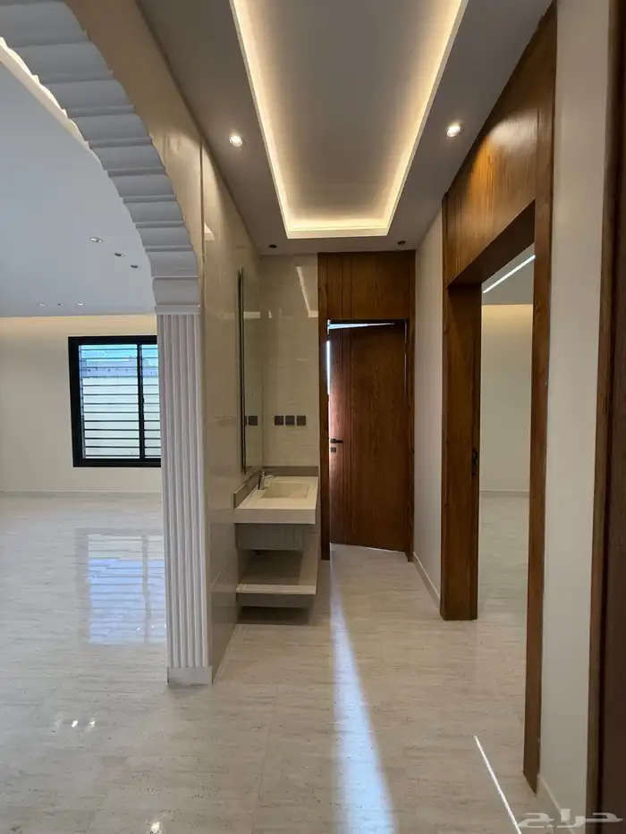 للبيع دور تمليك ارضي بحوش خلف حرس الحدود طريق المحاله 19