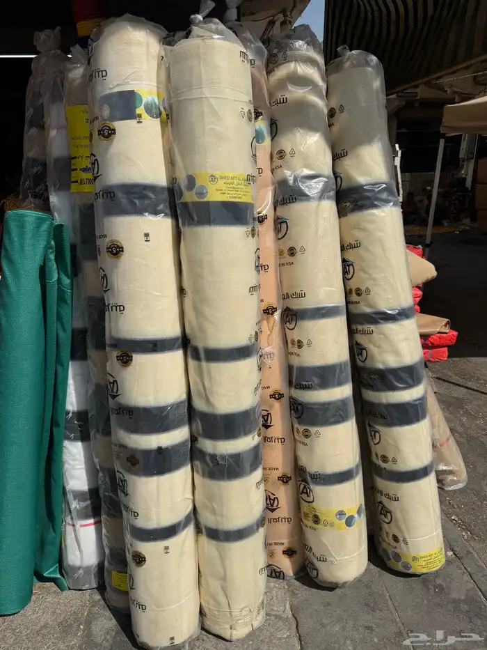 سواتر ساتر عازل شبك تور مخيمات 1