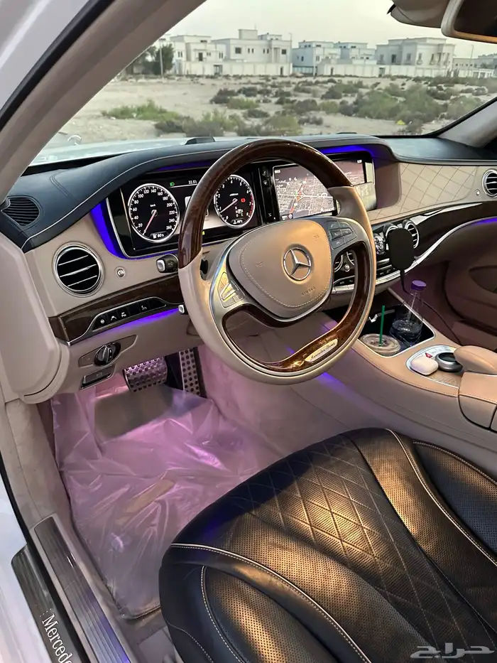 مرسيدس موديل 2014 S500محول 2020 من الخارج 4