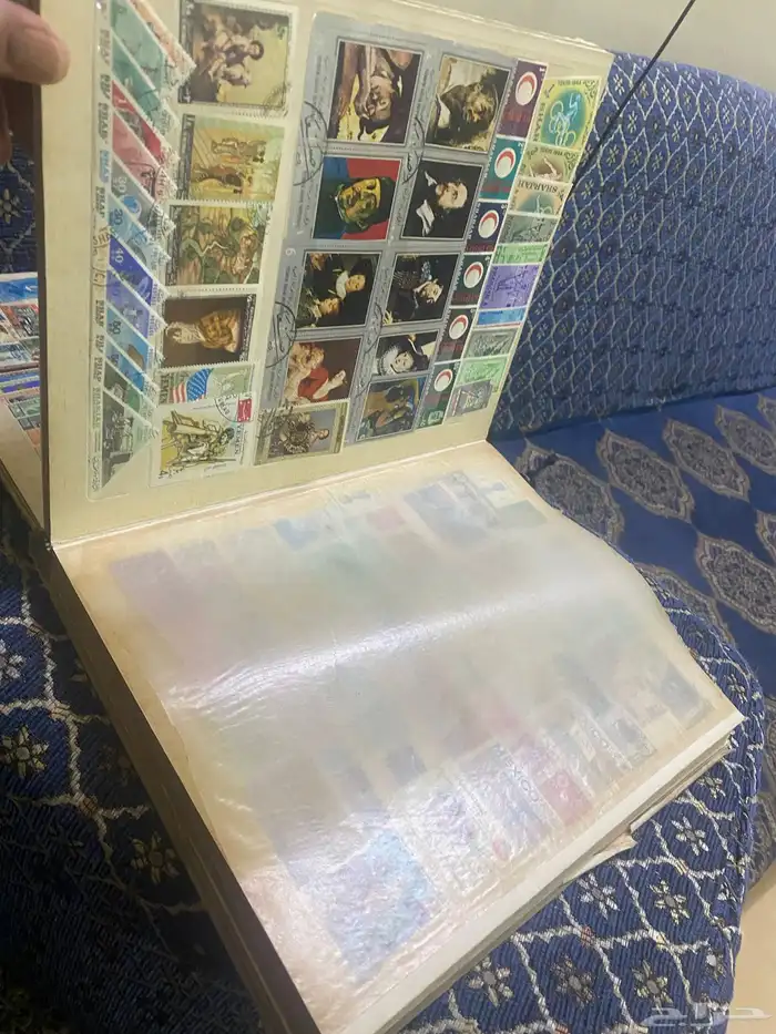 البوم طوابع قديمه جدا جدا 1