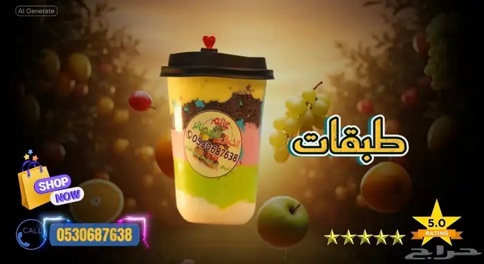 تصوير منيو مطاعم وكافيهات فيديو شاشة موشن جرافيك احترافي 1